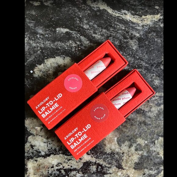 Axiology Balmies in Nude Plum and Peach NIB - Picture 1 of 5